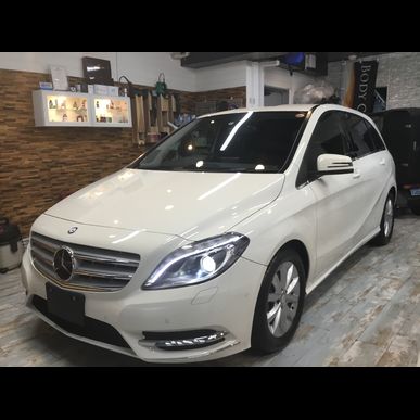 洗車・コーティング専門店B.G.C｜メルセデスベンツBクラス スタンダードコーティング施工